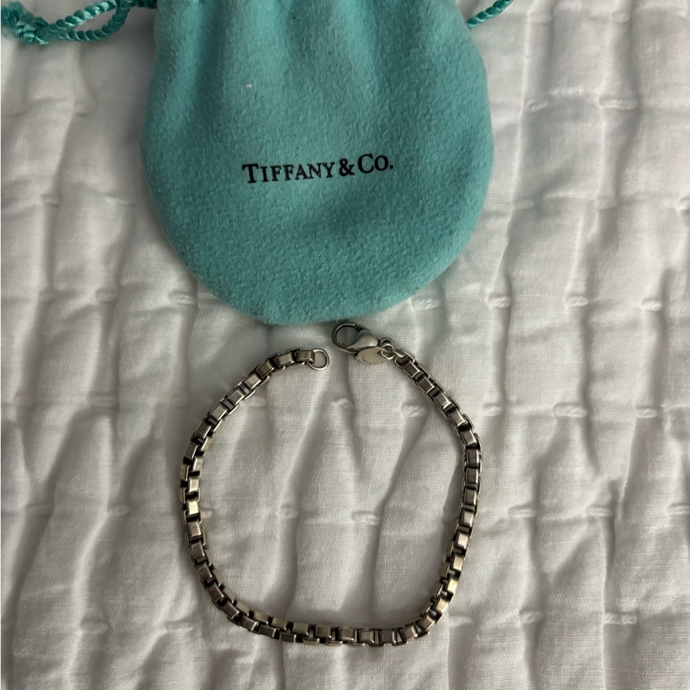 Tiffany & Co. Silver Venetian Link Bracelet